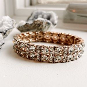 • golden diamond bracelet •